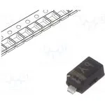 BAT5402VH6327XTSA1, Диод выпрямительный Шоттки, SMD, 30В, 0,2А, SC79, 230мВт