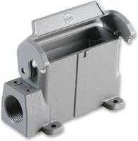 0920 016 0251, Корпус разъема, Корпус поверхностного монтажа, Стандартными разъемами Han, 16A, Корпус из Металла