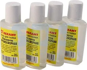 09-3635, Флюс для пайки КИСЛОТА ОРТОФОСФОРНАЯ 30 мл