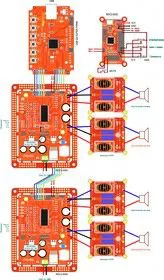 N7DAMP, Четырехканальный на 100% цифровой усилитель 4 x 175Вт.