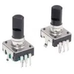 PEC12R-3217F-S0024, Encoders HORZ 24DET 24PULSE 17.5mm SHAFT SPST SW