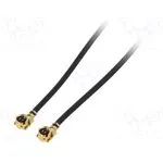 UFL/UFL-100, Кабель-адаптер, I-PEX (u.FL), -40-85°C, 100мм