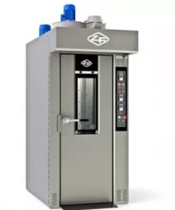 Печь ротационная электрическая с электро-механической панелью управления Zucchelli Forni s.p.a., Minirotor E 40x60