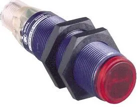 XUB5ANANM12, Фотоэлектрический датчик, серия XUB, Osiris, диффузный, 600мм, NPN / SPST-NO, 12-24В DC, разъем M12