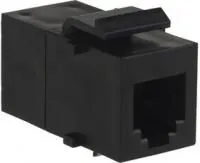 555052-1, Адаптер в линию, RJ45, RJ45, Переходник, Встраиваемый в Линию, Гнездо, 8 вывод(-ов)