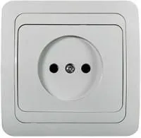 Розетка 1-м CLASSICO 2022 бел. ASD / IN HOME 4680005959891