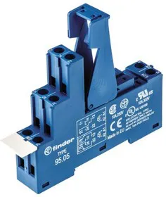 95.05SPA, Колодка для реле 40.51, 40.52, 40.61, 40.62