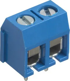 306-021-12, Клеммник винтовой, 2-контактный, 5мм, прямой