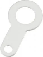 MC002136, Заземляющая клемма, #10, M5, Латунь