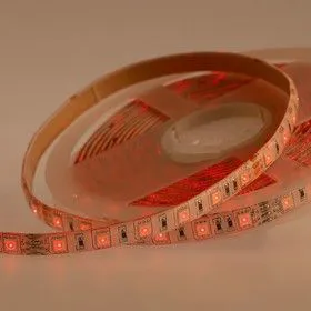 141-636, LED лента 24 В, 10 мм, IP65, SMD 5050, 60 LED/m, цвет свечения RGB