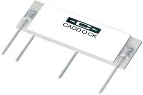 USVD2-B10M-010-02, RESISTOR NETWORK, VOLTAGE DIVIDER, SIP, 10 MEG, 1400V, RATIO 100:1, RATIO TOL. 0.01%, RATIO TC 2PPM