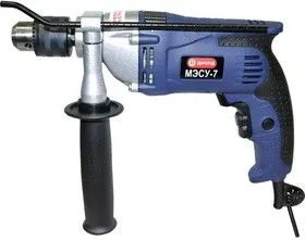 Дрель ударная ДИОЛД МЭСУ-7 800Вт 0-2900об/мин 0-44800уд/мин сталь13мм кам15мм дер25мм 1.9кг