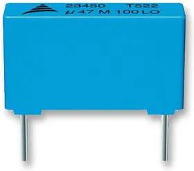 B32522C3334K000, DC Пленочный Конденсатор, 0.33 мкФ, 250 В, Metallized PET Stacked, 10%, Серия B32522