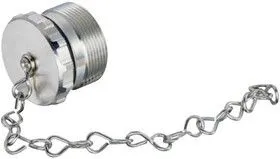 09156009103, Пылезащитная крышка, Dust Cover, Harting Han Series M23 Sensor Connectors, Корпус из Латуни