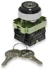 NP2-BG33, Ключ-выключатель 3 положения с фиксацией 2OFF-ON