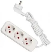 Удлинитель 3х2м с заземл. 16А IP20 Lezard 720-0302-301