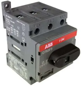 Рубильник 3п OT63 F3 63А (45А AC23) ABB 1SCA105332R1001