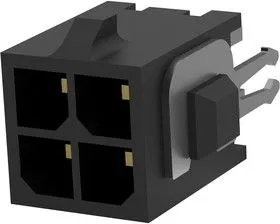 3-794681-4, Прямоугольный разъем, Micro MATE-N-LOK Series, 4 контакт(-ов), Штыревой Разъем, 3 мм