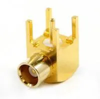 HYR-1405 (GMCX-1405), Разъем MCX, гнездо угловое, на плату