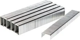 Скобы для степлера Hammer Flex 215-012 закален. 6мм, сечение 0,75мм, длина 11,3мм (тип 53), 1000шт.