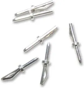 028/30P/LA/KP2 SILVER, ИС и гнездо компонента, 1 контакт(-ов), Клемма, 2.5 мм, Серия KINKY PIN, Медь