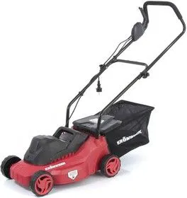 96602, Газонокосилка электрическая EGC-1000, 1000 Вт, шир. 320 мм, 3 уров., ткан. травосб.30 л.