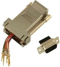 RJADK09S7080831, MODULAR ADAPTER, RJ45-D SUB, JACK-RECEPTACLE