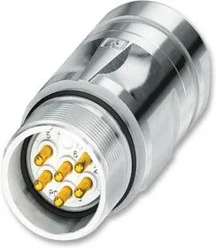 1620167, Разъем Кабеля, Серия SPEEDCON, M23, Male, 7 Positions, Штырь для Пайки, Прямой Монтаж на Кабель