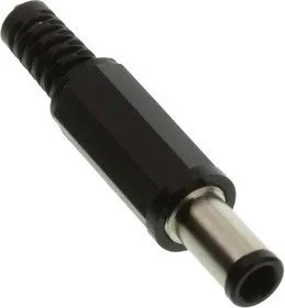 1636 04, Разъем Питания DC, Штекер, 2 А, 1 мм, 9.5 мм, Монтаж на Кабель, Пайка