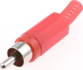RP-405 (красный), RCA PLUG на кабель