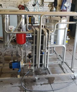 Пастеризатор полуавтоматический с анализатором плотности серии ТС-21М, ПОУ-1200-Э