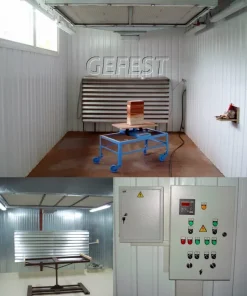 Мобильная промышленная окрасочно-сушильная камера, GEFEST PDC