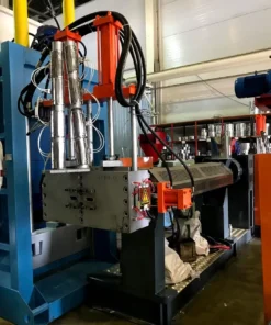 Линия грануляции с водокольцевой резкой для твердого пластика, SJ125/125HGM+