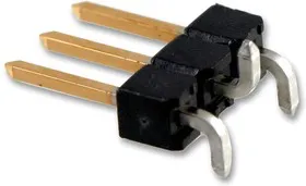 1241150-8, Разъем типа плата-плата, 2.54 мм, 8 контакт(-ов), Штыревой Разъем, Серия AMPMODU MOD II