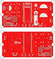 Печатная плата RDC1-0035, Печатная плата с разводкой, FR4 108.2х57.4мм (1.5мм, 18мкм)