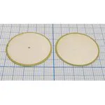 Ультразвуковой диск диаметром 25мм и толщиной 0.45мм; пэу 25x 0,45диск75кГц\ Agпэу_25x_0,452C KEPO