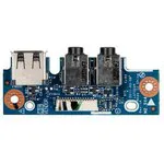 (90R-NMIUS1000) плата портов для ноутбука Asus X53U, K53U, A53U (PBL50/60 LS-7322P Rev:1A)