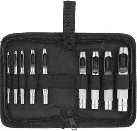 22949-H9, Набор ЗУБР Пробойники для кожи МАСТЕР, 2-13мм, 9шт