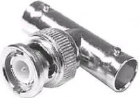 HYR-0134 (GB-134), Переходник, BNC штекер - BNC 2 гнезда (BNC-7077)(BNC-T)