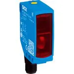 WLA16P-24162100A00, Polarised Retro Reflection Photoelectric Sensor, Block Sensor, 0 10 m Detection Range