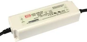LPV-150-24, AC/DC LED, 24В,6.3А,151Вт,IP67 блок питания для светодиодного освещения