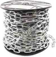 Цепь короткозвенная DIN766 3мм оцинк. (уп.50м) Партнер 16127