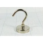 Магнит 48,0x12,0m12/М8, цилиндр, Ni