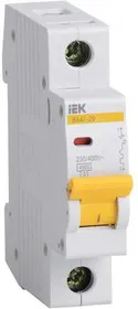 Выключатель автоматический модульный 1п B 3А 4.5кА ВА47-29 ИЭК MVA20-1-003-B