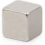 Неодимовый магнит прямоугольник 4х4х4 мм, N35