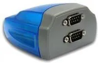 USB-2COM, 2-портовый преобразователь USB в RS-232