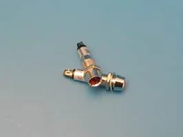 NI-1, Лампа неоновая в корпусе с резистором 220в.(красный)