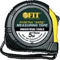 Рулетка FIT 17205 корпус прорезиненный, Хард, 5м, (19мм)