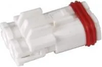 02R-MWPV-SSRR, Корпус разъема розетка водозащищенная кабельная 7.0мм