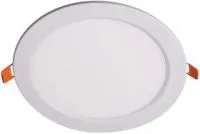 Светильник светодиодный ультратонкий встраив. PPL-R 12Вт 6500К IP40 WH d170мм круглый Jazzway 5008564A